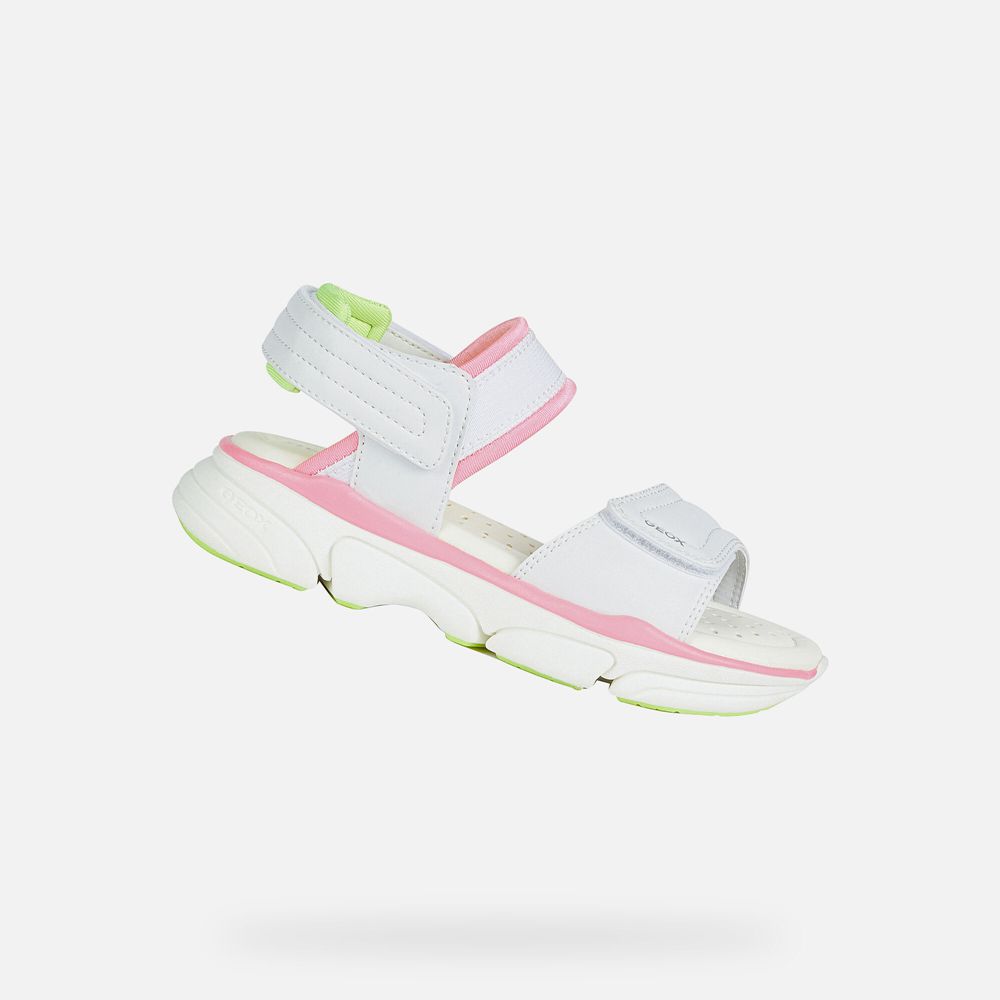 Sandalias Geox Menina Branco - Lunare - EIUDB9318